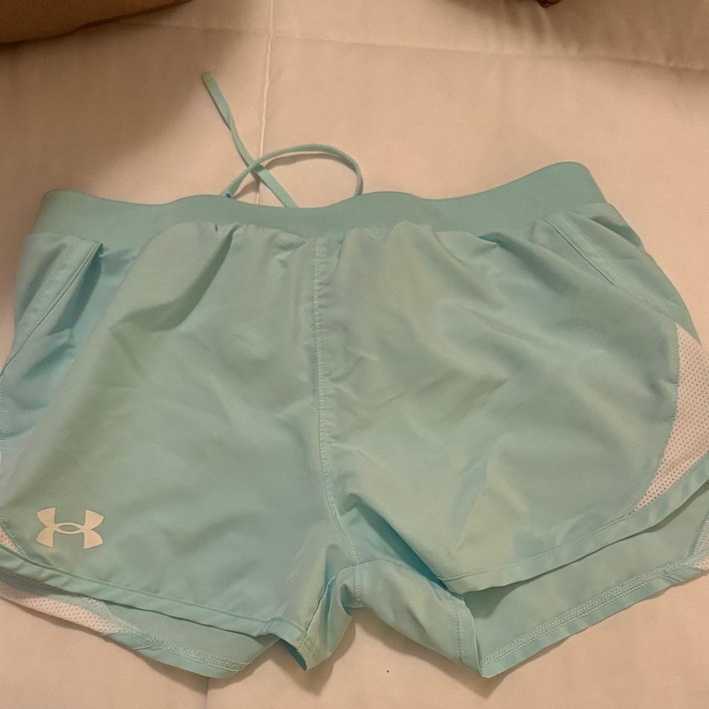 Under Armour Girl’s Sky Blue Athletic Shorts